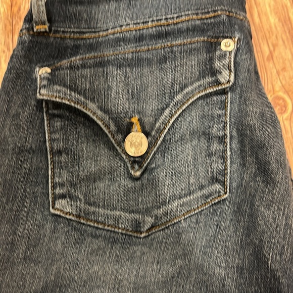 Hudson jeans size 27 Colin flap skinny jeans premium denim - Picture 5 of 6